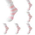 thumbnail image 2 of IWRICH 6 Pairs Fuzzy Socks for Women Soft Fluffy Home Sleeping Socks Winter Warm Cozy Plush Sock for Gift Light Pink2, 2 of 2