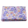 thumbnail image 1 of Tela de algodón con estampado de flores azules, 25x25cm, 5 uds. ShuxiuWang 8390612490132, 1 of 1