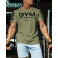 thumbnail image 3 of Gymish Gym Therapy Workout Shirts for Men – Cool Funny Gym T-Shirt, Men's Gym Shirts, Workout Tops, Athletic & Gym Wear, 3 of 7