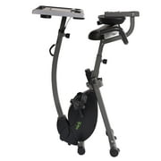 Stamina WIRK Upright Exercise Bike Workstation and Standing Desk, 300 lb. Weight Capacity