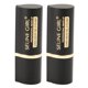thumbnail image 1 of Lot de 2 crayons eye-liner crème imperméables et anti-taches, noir mat, pour maquillage féminin, 3 g, 1 of 3