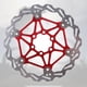 thumbnail image 3 of Disco de Freno, Tipo de Bicicleta de Monta?a Flotante Disco de Freno Bicicleta Pastilla de Freno Accesorio de Ciclismo, 160/180 / 203mm(180mm-rojo) Ecomeon no, 3 of 6