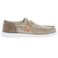 thumbnail image 4 of Hey Dude Mens Wally Walnut Funk Batik Casual Shoe, 4 of 5