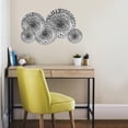thumbnail image 4 of Beistle 53927-S Metallic Foil Hanging Fans - Pack of 12, 4 of 4