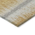 thumbnail image 4 of Addison Rugs Chantille Indoor/Outdoor Transitional Stripes Gold Washable Rectangle Rug, 5' x 7'6", 4 of 6