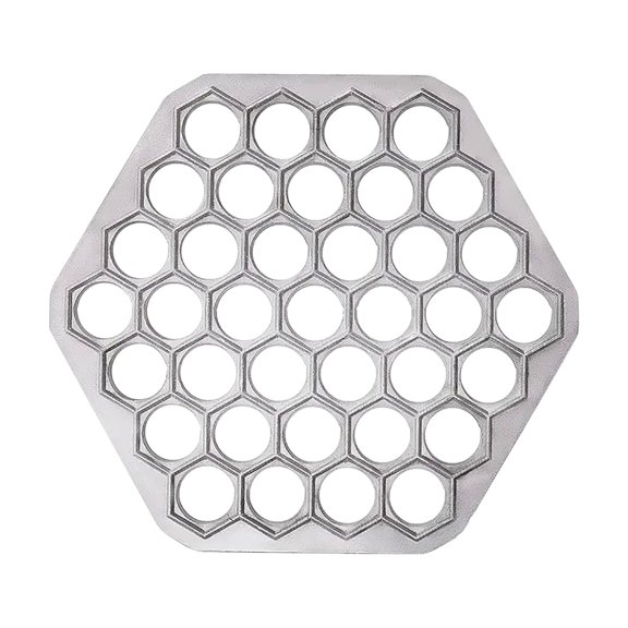 Vikakiooze Russian Ravioli Maker Dumplings Mold - Pelmeni Maker - Pelmeni Metal Mold - Pelmeni Meat Dumplings - Dumplings Maker - Siberian Pelmeni Meat - Dumpling Maker Machine - Ravioli Cutter,