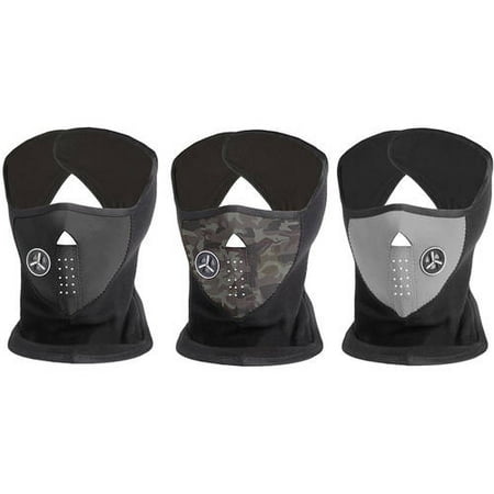 Unisex Lightweight Multipurpose Face Mask, 3 Pack