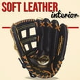 thumbnail image 3 of Going One Baseball Softball Glove - Infield and Outfield Mitt for Adults, Youth and Kids, Left and Right Hand Throw, 3 of 7