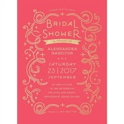 Glamorous Bride Standard Bridal Shower Invitation