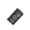 thumbnail image 1 of Inteprter Reloj pequeño de calendario de fecha y hora de escritorio de tablero de instrumentos de coche de LCD Digital negro Decoración del hogar, 1 of 6