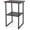 Variegated Brown, variant on SENYUM Upgrade Outdoor Wicker Bar Table, 36 Inch Counter Height Patio High Top Dining Table, Rattan Bistro Pub Table with Storage Shelf for Deck Poolside Balcony Garden
