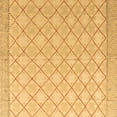 thumbnail image 1 of Ahgly Company Indoor Square Abstract Brown Modern Area Rugs, 5' Square, 1 of 4
