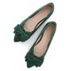 thumbnail image 5 of Zapatillas de ballet SAILING LU para mujer, de gamuza verde, talla 6, 5 of 7