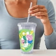 thumbnail image 3 of CafePress - Peppa Pig: The Best Big Brother - 16 Ounce Classic Clear Insulated Double Wall Tumbler Cup with Lid Straw , Reusable, 3 of 5