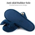 thumbnail image 3 of ULTRAIDEAS Women's Lightweight Bow-knot Ballerina Slippers House shoes, 3 of 5