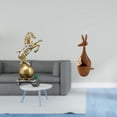 thumbnail image 2 of Adorno artesanal de caballo de resina moderno, figura decorativa coleccionable, estante para centro de mesa, recuerdo de sala de estar y oficina,, 2 of 8