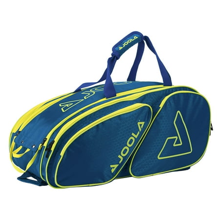 UPC: 4002560185841 | JOOLA Tour Elite Pro Pickleball Bag Backpack Duffle Bag Navy/Yellow