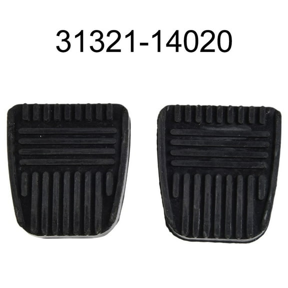KERISTE 2Pcs Clutch Brake Pedal Pad for Toyota for Lexus 31321-14020