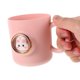 thumbnail image 3 of Cute Cartoon Animal Toothbrush Cup With Handle For Kids Reusable Mouthwash Cup Plastic Tumbler For Tooth Brushing Tooth Brush Cup, 3 of 4