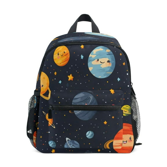 Mini Backpack Cute Planet - Durable with Safety Features for 3-8 Years