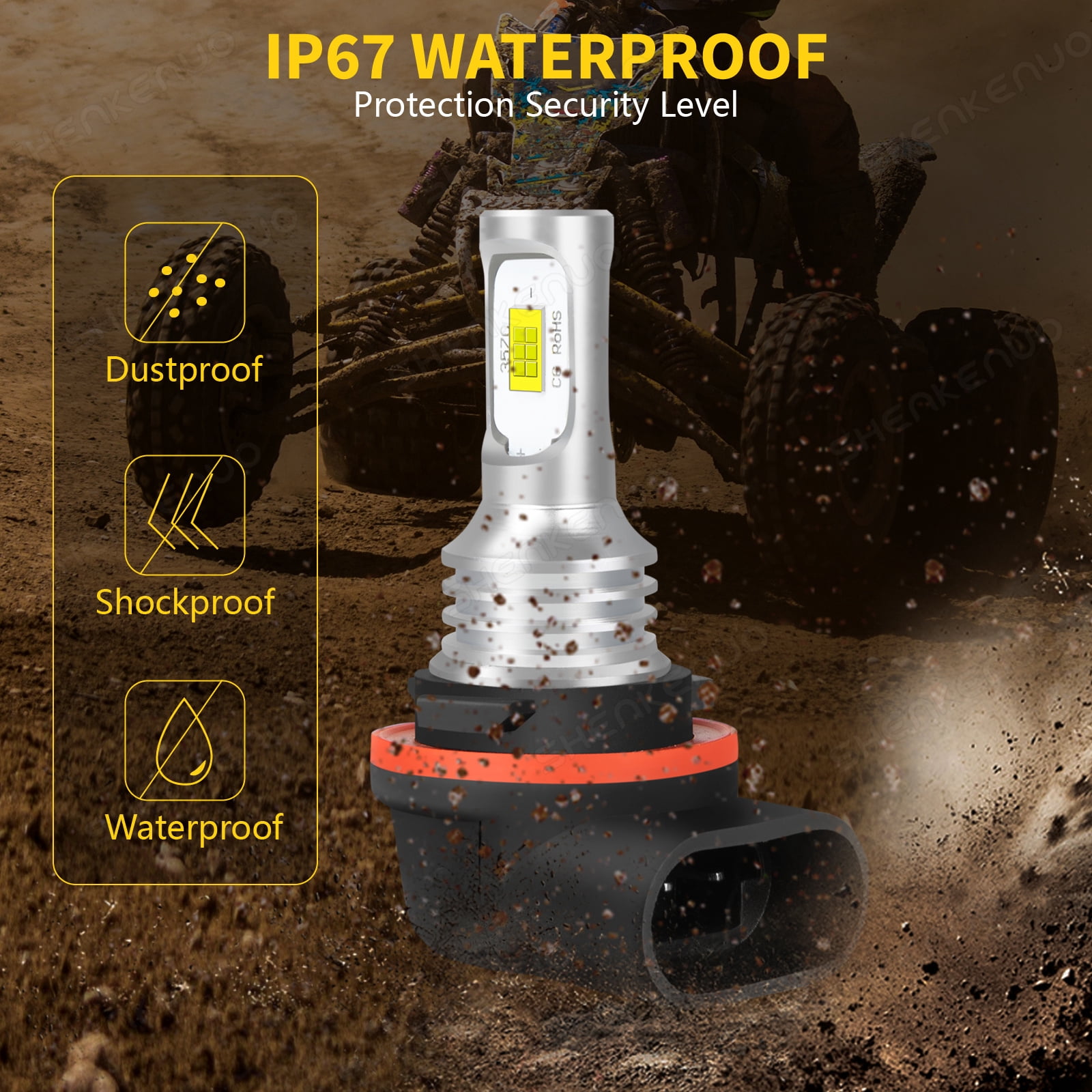 Lampadine LED Per Kubota BX1850D BX1880 BX23s BX2380 BX2680 K7571-54340