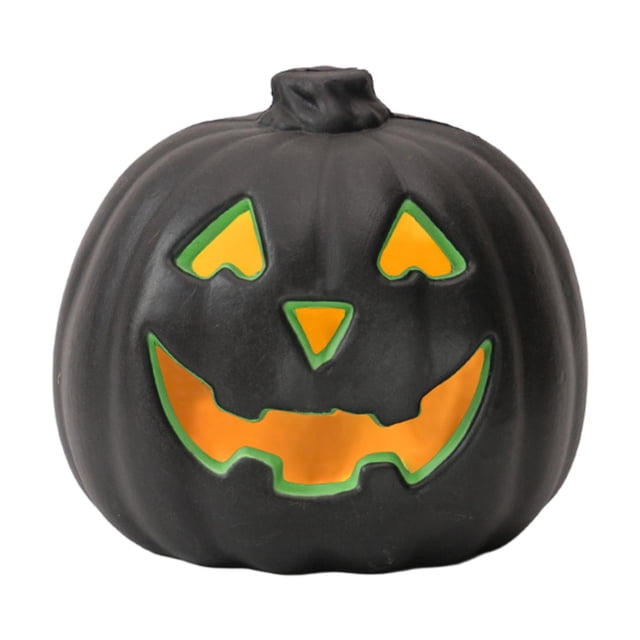Lámpara de noche, regalo para el hogar, calabaza iluminada, decoración de Halloween, calabaza, luz LED Estilo E