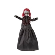 ATC Halloween Hanging Doll with Red Hair - 19 3/4