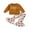 Brown A, variant on Toddler Baby Girl Halloween Clothes Pumpkin Outfits Set Pullover Sweatshirt Tops+Flare Pants Fall Winter Baby Clothes