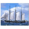 thumbnail image 1 of Boat Ship Ceramic Tile Mural Kitchen Backsplash Bathroom Shower, 400118-XL54, 1 of 3