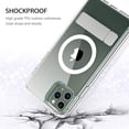 thumbnail image 6 of Case for iPhone 11 Pro Max  Case[Compatible with Magsafe], -Grade Drop Protection Metal Kickstand Cover Shockproof Phone Case for Apple iPhone 11 Pro Max 6.5", White, 6 of 9