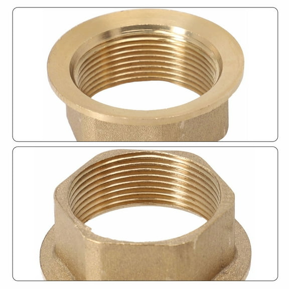 Kitchen Basin Mixer Tap Repair Fitting Kit Threaded Brass Tube Nut Install Parts