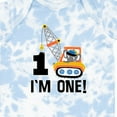 thumbnail image 4 of Inktastic First Birthday Construction Truck 1 Year Old Boys Baby Bodysuit, 4 of 5
