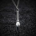 thumbnail image 3 of Personality Cross-Border DLY Supply Europe and America Ornament Simple Glossy Egypt Anka Spearhead Pendant Men s Necklace, 3 of 5