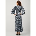 thumbnail image 2 of ellos Women's Plus Size Knit Surplice Tie-Waist Maxi Dress, 2 of 3