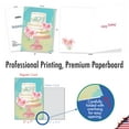 thumbnail image 3 of NobleWorks 105th Milestone Birthday Greeting Card with 5 x 7 Inch Envelope (1 Card) Number Cake 105 C10107MBG, 3 of 6