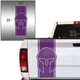 thumbnail image 2 of Spartan Helmet Decal Gladiator Sticker Truck Tailgate Vinyl Decal Compatible with Most Pickup Trucks Rear Graphic (11" x 25", Violet), 2 of 8