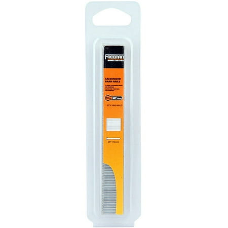 - Freeman BN18-58 18 GA 5/8 Inch Glue Collated Brad Nails, 1000 Count