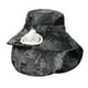 thumbnail image 2 of Xihbxyly Gorra de Camuflaje con Ventilador, con Carga Usb, Parasol, Transpirable, para Exteriores, Gris/Caqui/Verde Militar, Algodón, 56 X 13 Cm, 2 of 7