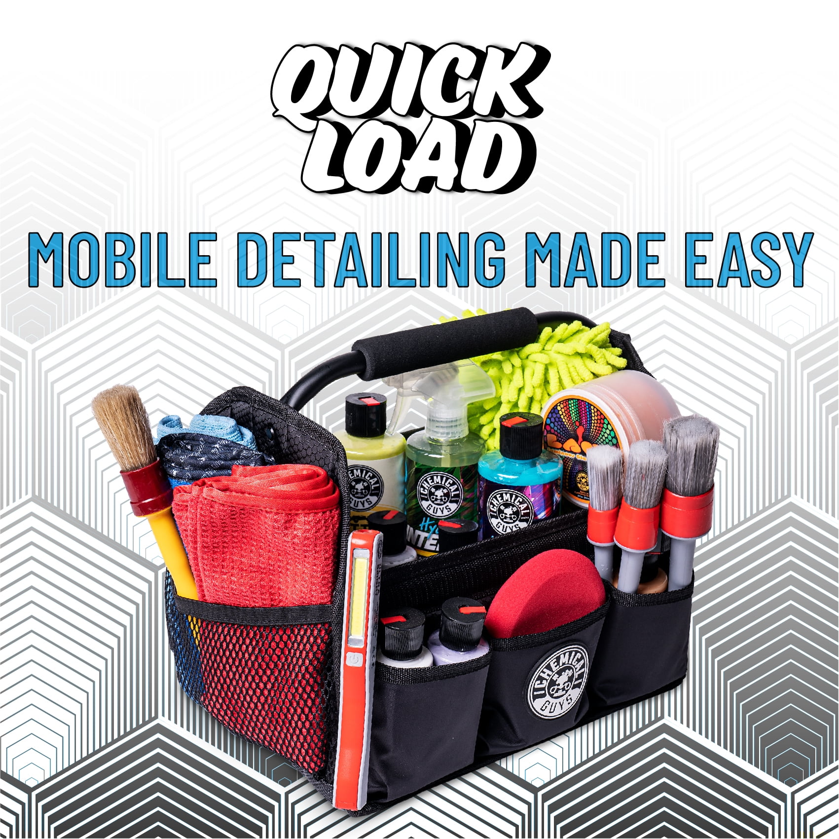 Chemical Guys Collapsible Automotive Detailing Caddy
