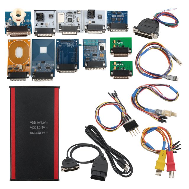 Kit de programación, para Iprog Pro V87 ECU Key Programmer Professioanl Herramienta de programación de automóviles Herramienta de reparación de automóviles