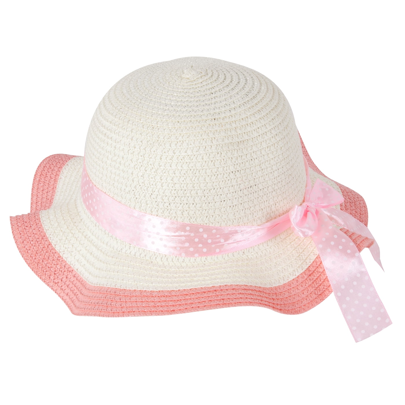 Phistic Little Girls Wide Brim Beach Floppy Sun Hat