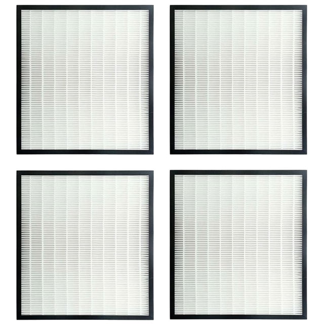 Reemplazo de Filtro HEPA de 4 Pieza para Accesorio de Purificador de Aire Sharp FZ-F30HFE Durable 310X280 mm