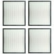 thumbnail image 1 of Reemplazo de Filtro HEPA de 4 Pieza para Accesorio de Purificador de Aire Sharp FZ-F30HFE Durable 310X280 mm, 1 of 8