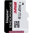 thumbnail image 1 of MICRO SD Kingston  MicroSDHC Endurance 32GB Clase 10 UHS-I U1 A1 SDCE, 1 of 3