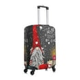 thumbnail image 3 of Balery Luggage Cover Traditional Scandinavian Dwarf Print Suitcase Covers for Luggage Elastic Washable Suitcase Protector Fits 18-32 Inch Luggage-Small, 3 of 9