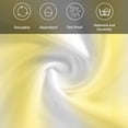 thumbnail image 5 of Lemon Yellow White Cloth Napkins, Gradient Vertical Stripes Geometric Washable and Reusable Dinner Napkins Set of 4, Table Napkin for Kitchen Party Birthday Wedding Hotel Housewarming 20"x20", 5 of 8