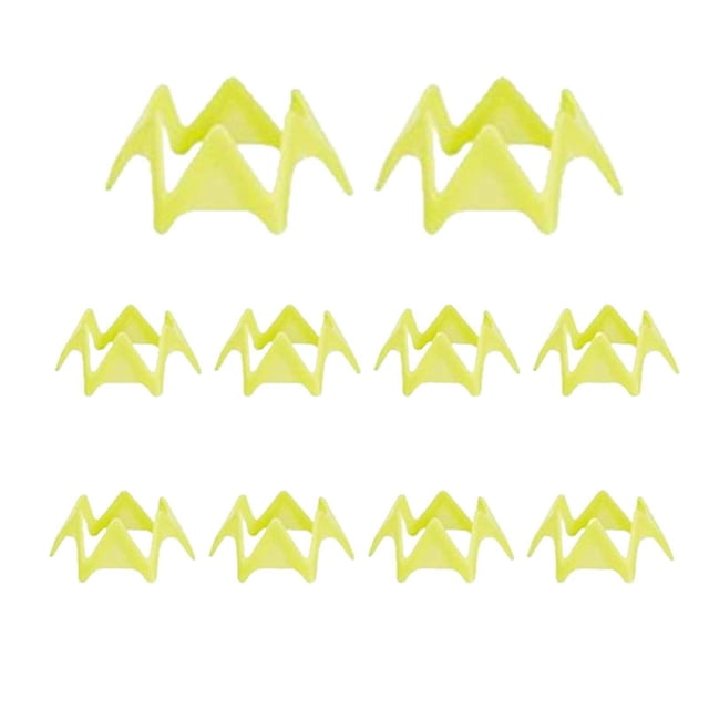 kurtrusly Golf Mat Tees Durable Résistance à l'Usure Golf Réutilisable Tee pour Cour Intérieure Petit Jaune