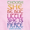 thumbnail image 3 of CafePress - Thought She Be But Little She Be Fierce T Shirt - Women's Classic T-Shirt, 3 of 4