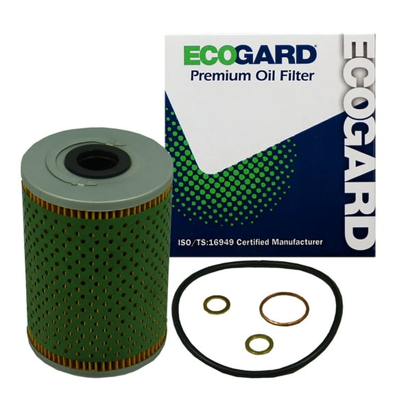 ECOGARD X11 Premium Cartridge Engine Oil Filter for Conventional Oil Fits Mercedes-Benz 560SL 5.6L 1986-1989, 380SL 3.8L 1981-1985, 420SEL 4.2L 1986-1991, 560SEL 5.6L 1986-1991, 560SEC 5.6L 1986-1991