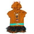 thumbnail image 5 of Scooby-Doo Scooby Doo Toddler Girls Cosplay Graphic T-Shirt & Leggings Brown 4T, 5 of 5